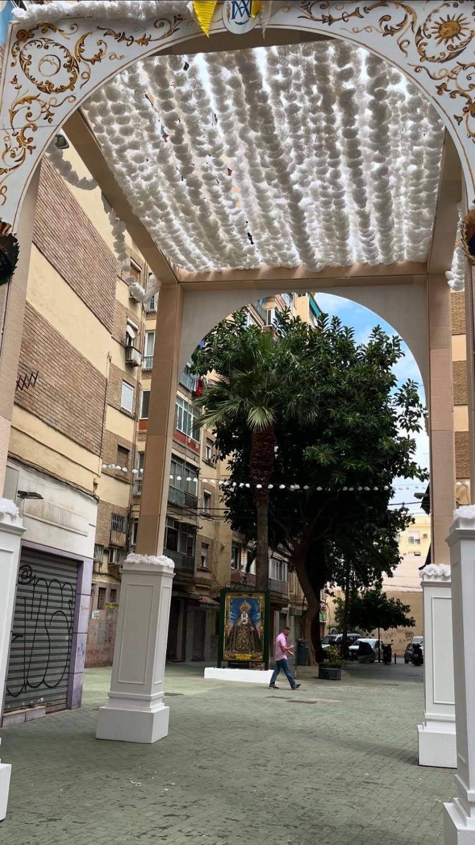 Así quedaron las flores.