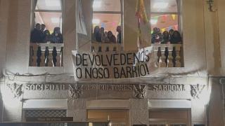Vecinos de Sárdoma contra la dirección de la asociación de la parroquia