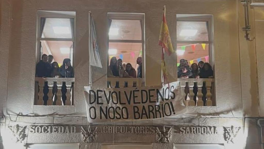 Vecinos de Sárdoma contra la dirección de la asociación de la parroquia