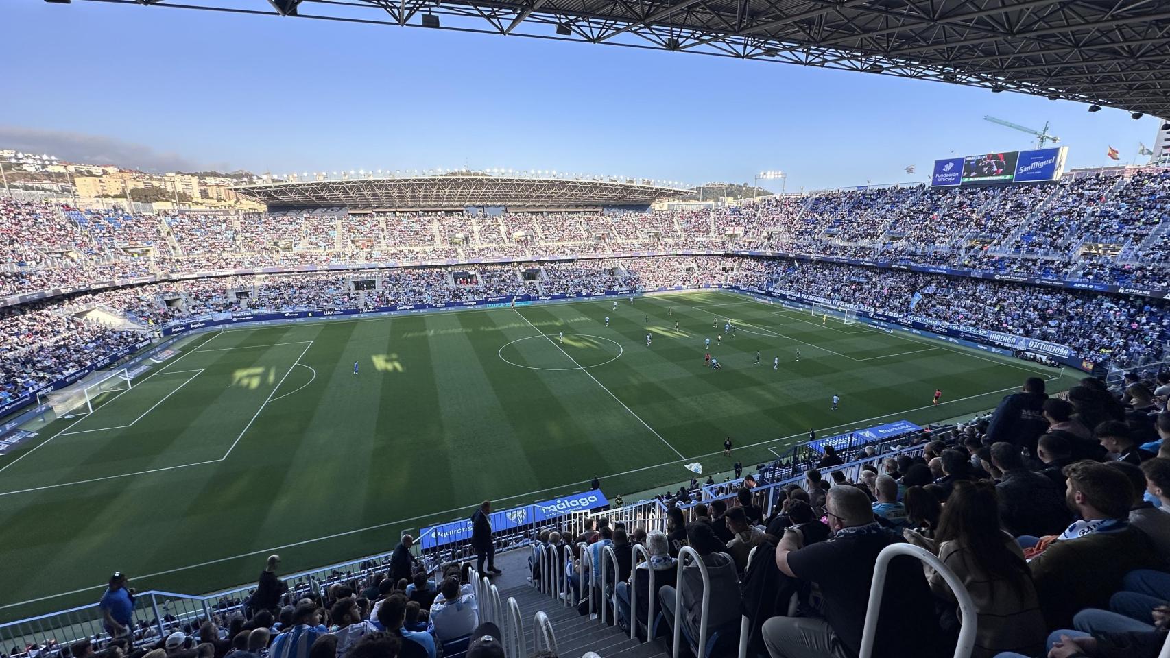 Málaga CF vs. CD Leganés de Segunda División, en directo: 0-0