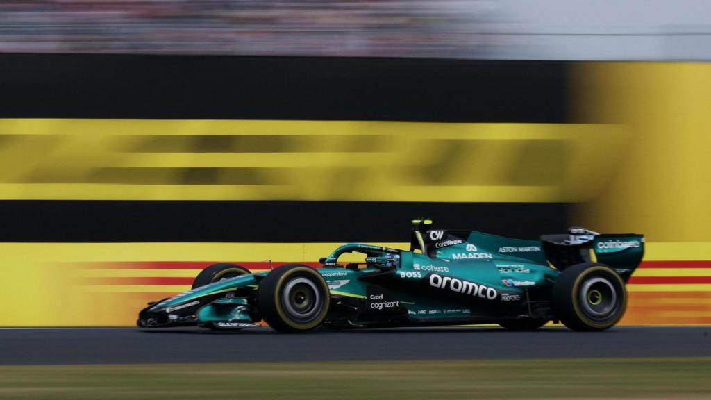 Fernando Alonso, durante el GP de Japón 2026