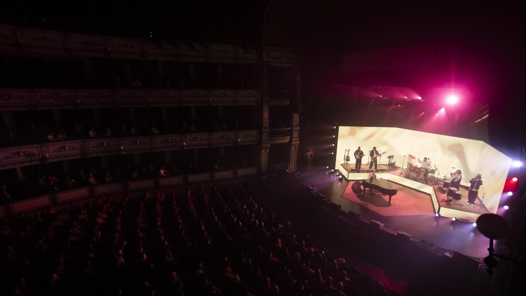 Una imagen del concierto.