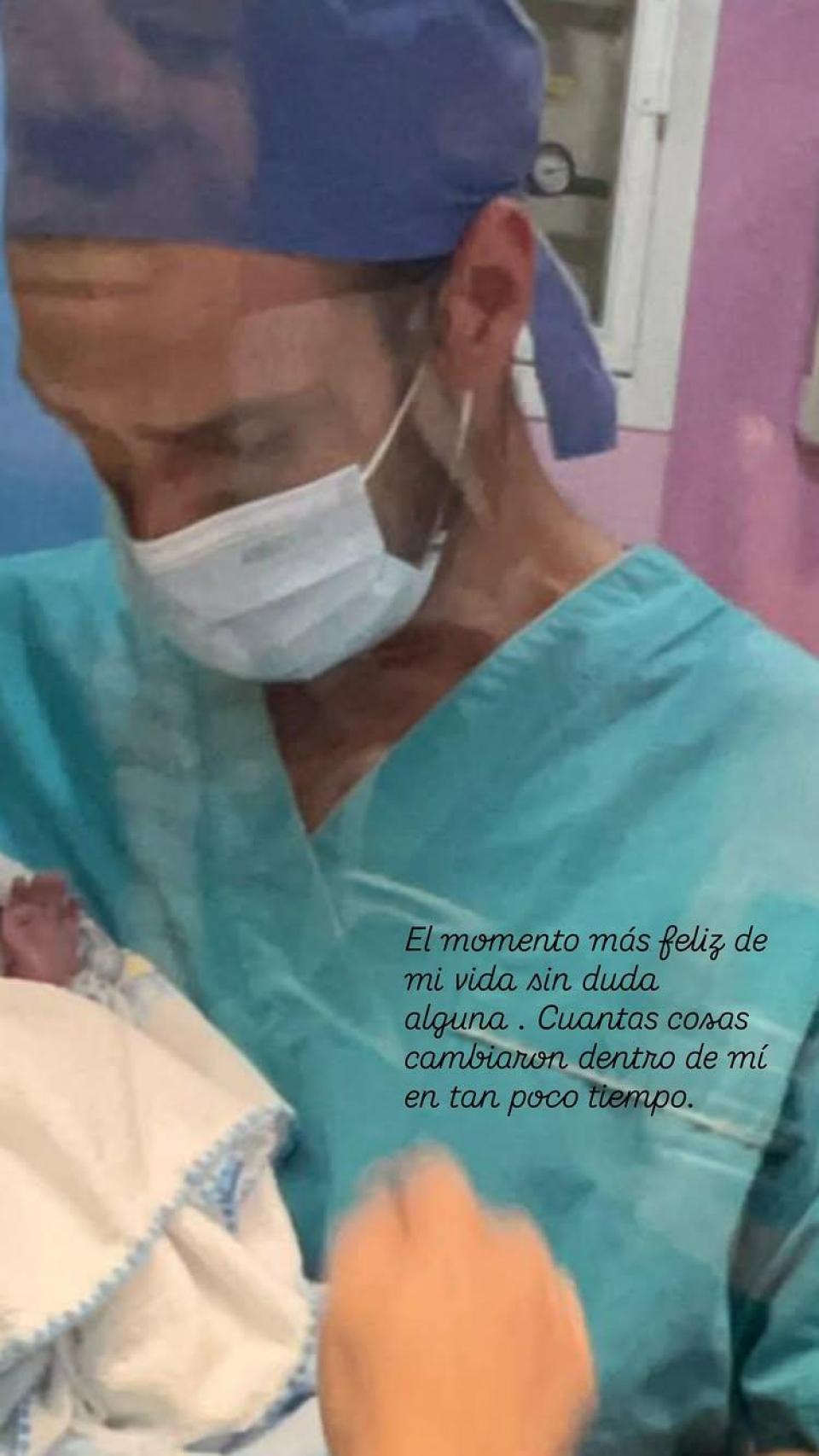 Jesús Castro se ha convertido en padre por primera vez con su pareja, Camila Canto.