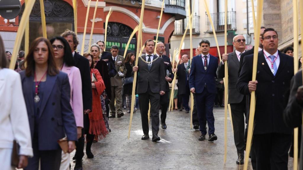 Procesión del Domingo de Ramos en Toledo.