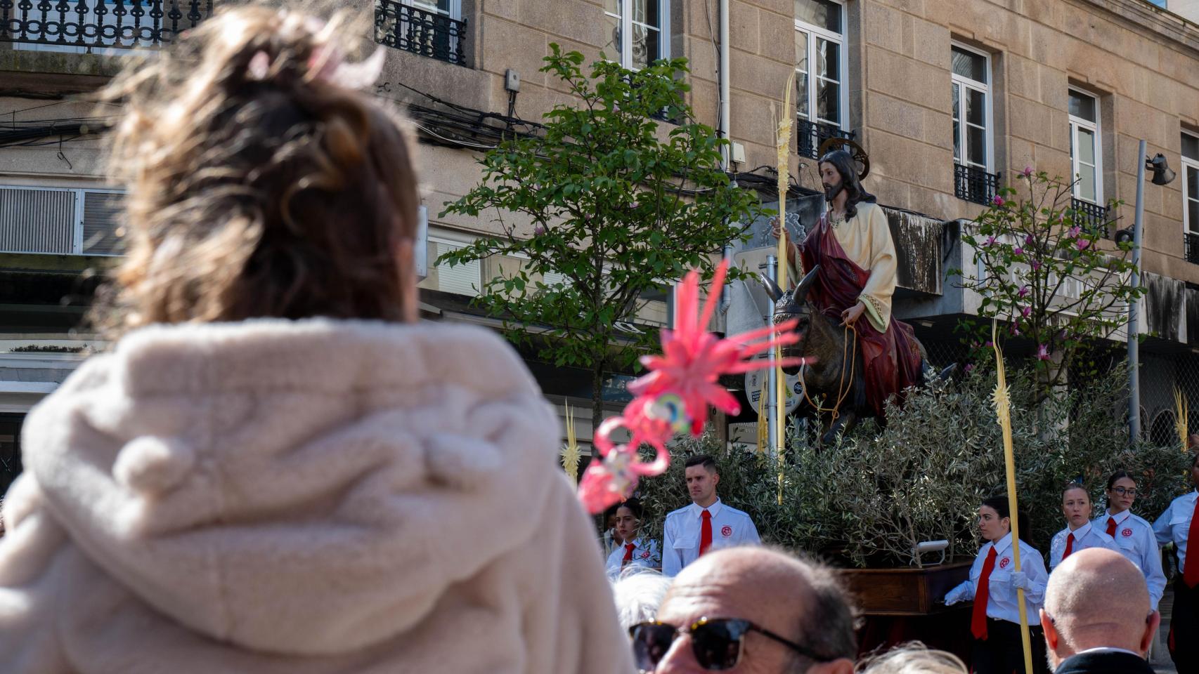 Procesión del Domingo de Ramos, en Vigo