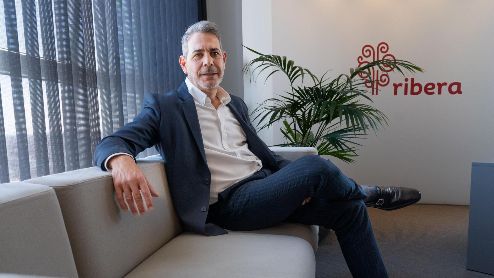 Pablo Gallart, CEO de Ribera, en su despacho.