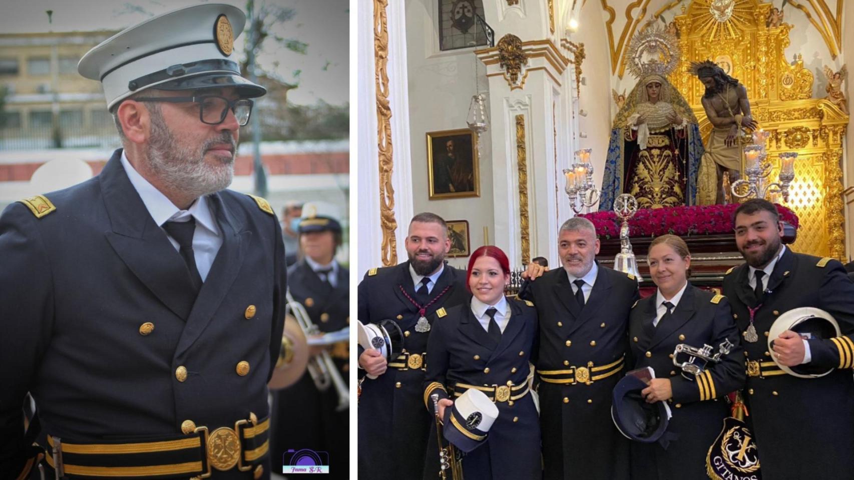 Una imagen de Roberto Landero y de toda la familia.