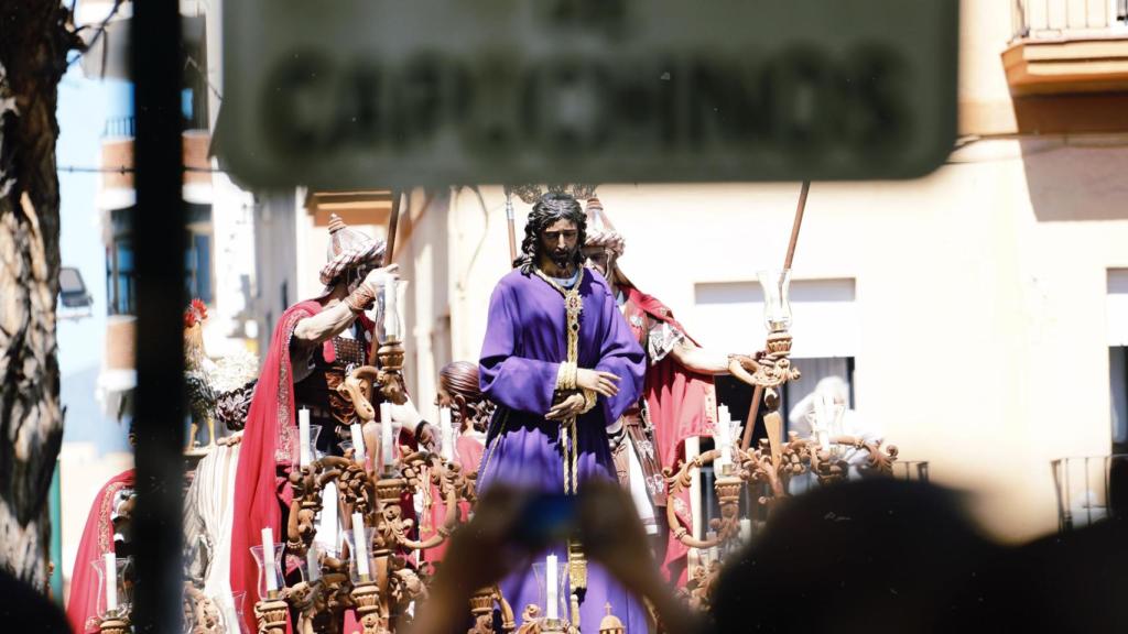 Una imagen del Domingo de Ramos.