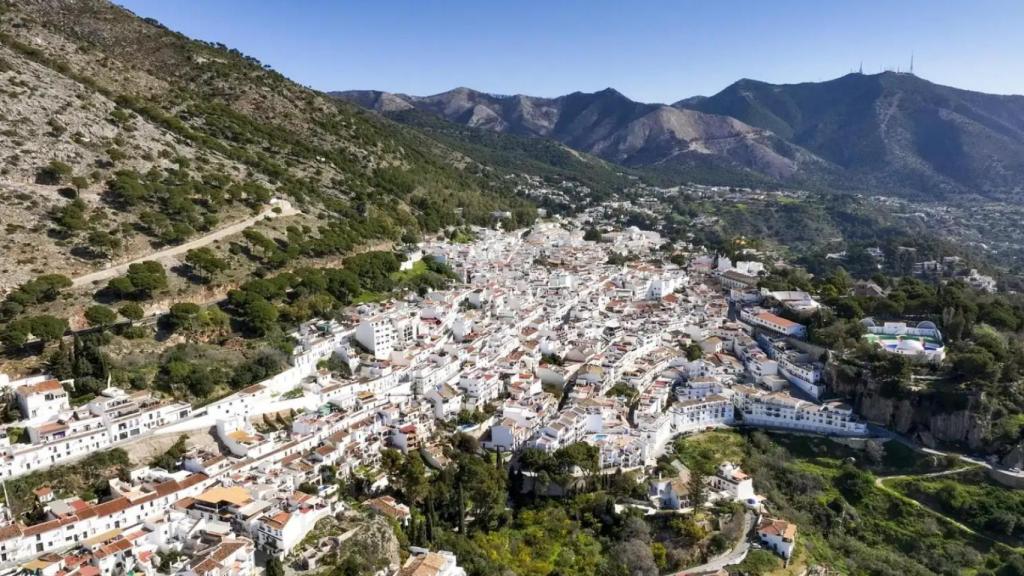 Vistas del municipio de Mijas.