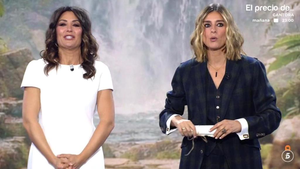 Nagore Robles y Sandra Barneda, en 'Supervivientes: Conexión Honduras'.