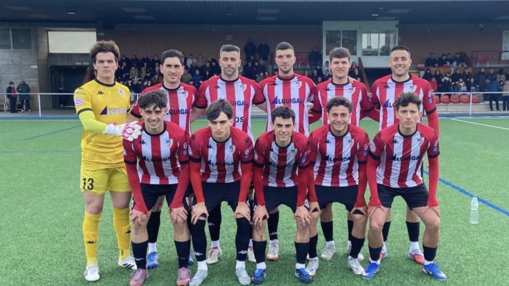 Once inicial del Atlético Arteixo.