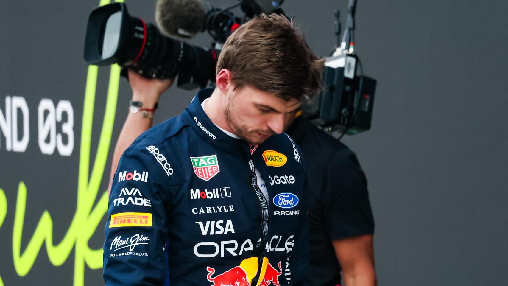 Verstappen, durante el GP de Japón.