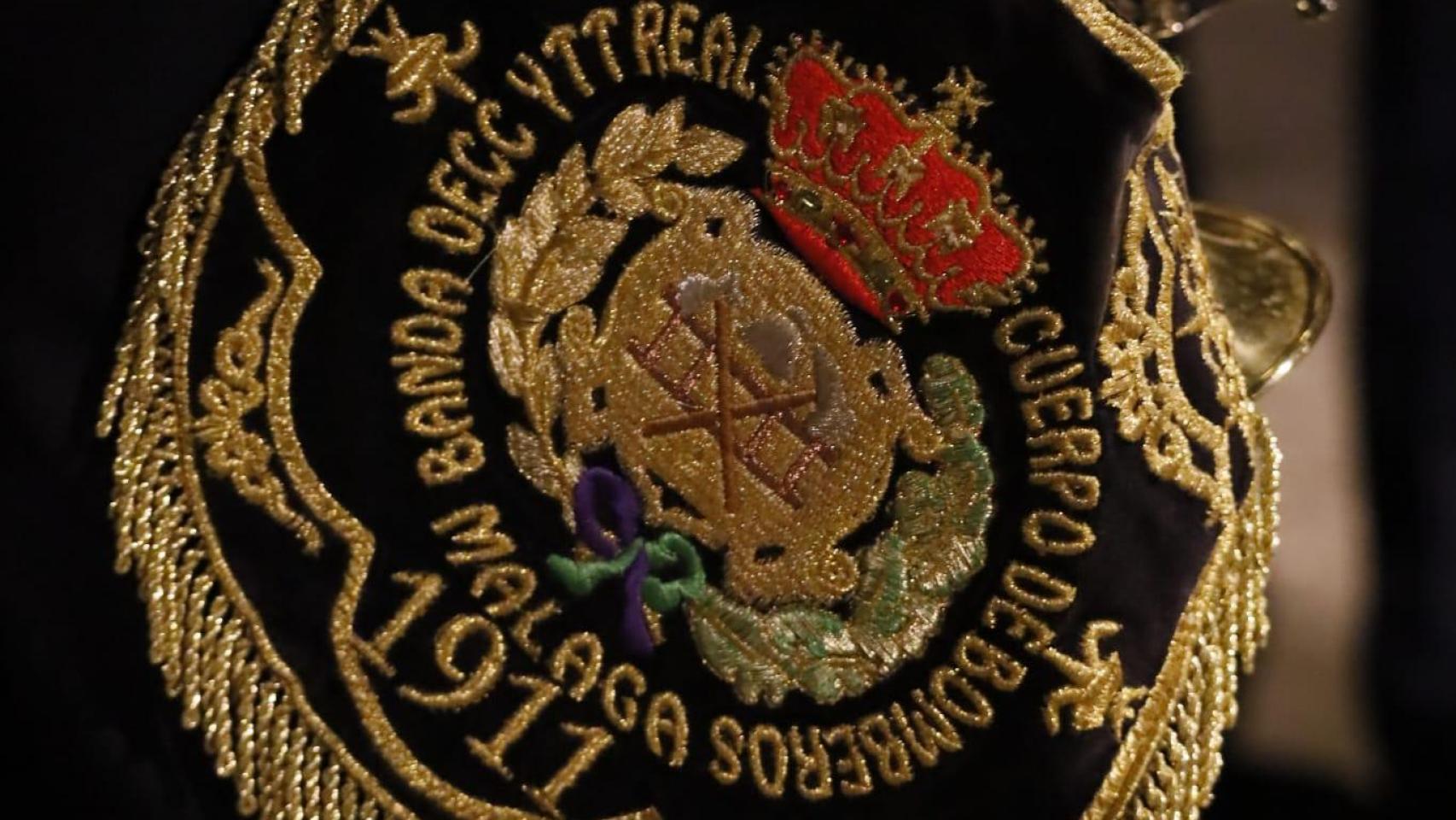 Banda de CCTT del Real Cuerpo de Bomberos de Málaga.