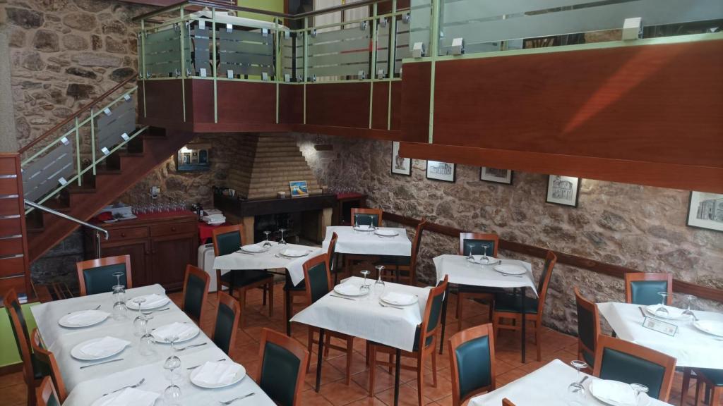 Comedor del Restaurante Ferrador de Noia.
