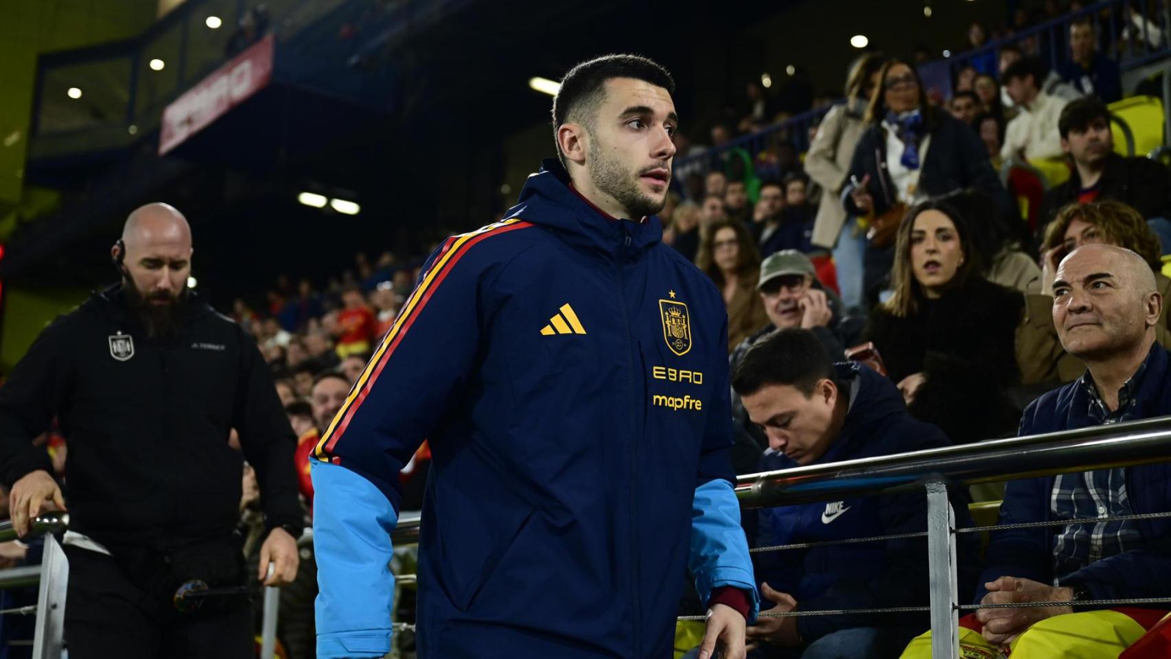 Joan García, desconvocado con España para el partido ante Serbia