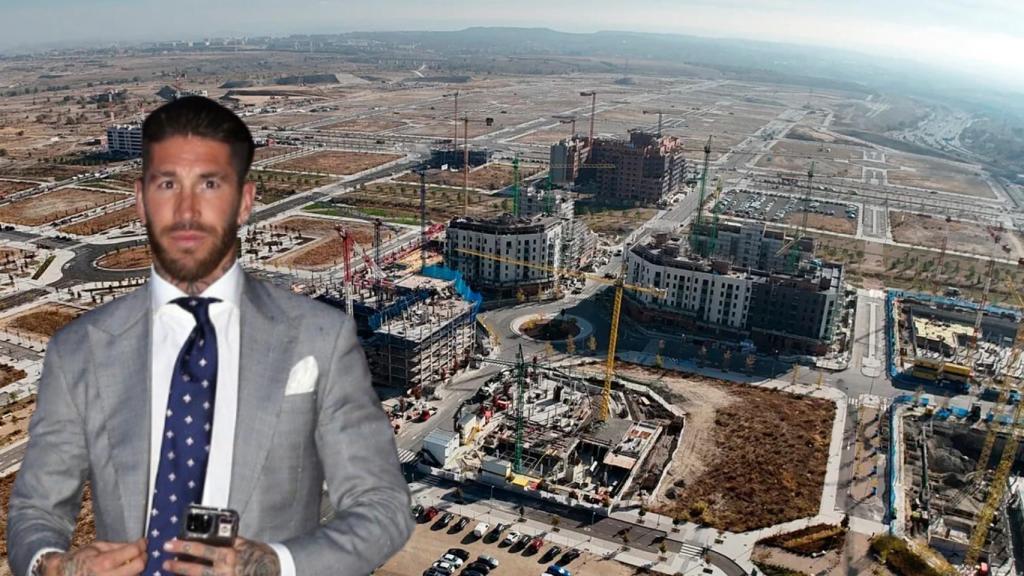 Montaje Sergio Ramos en Los Berrocales.