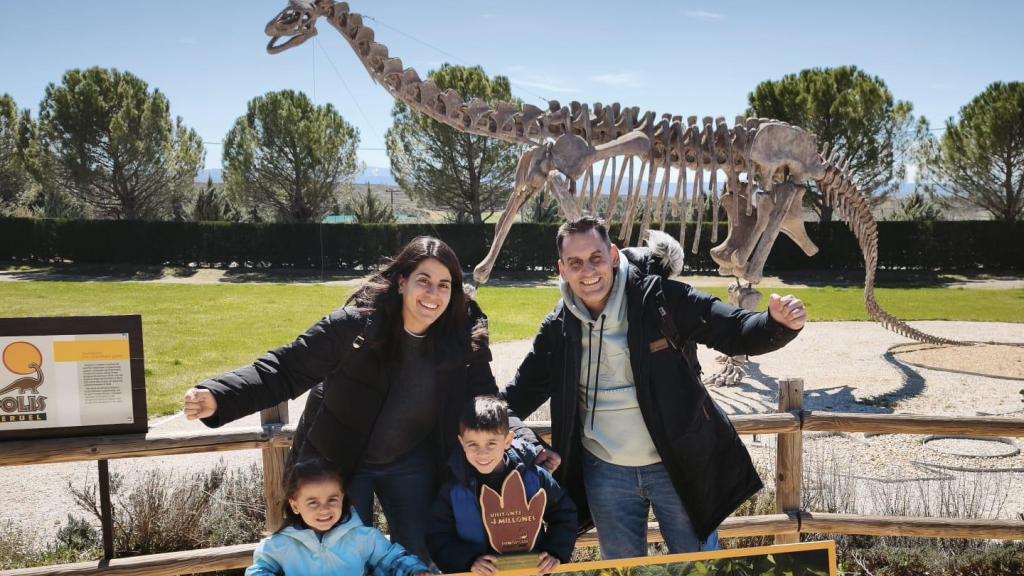José Manuel junto a su familia