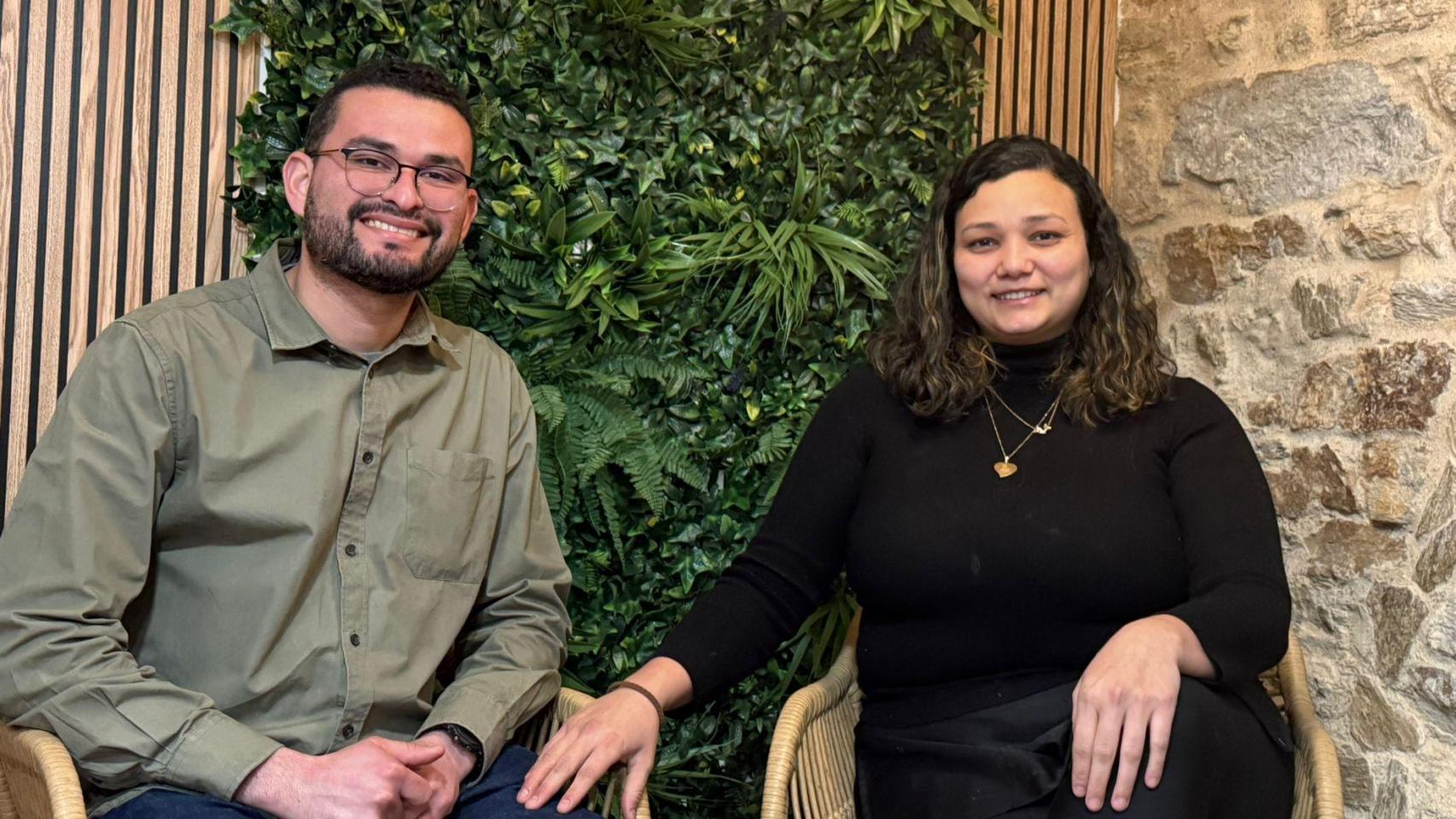 Alexis y Gabriela, dueños de Choiva Café