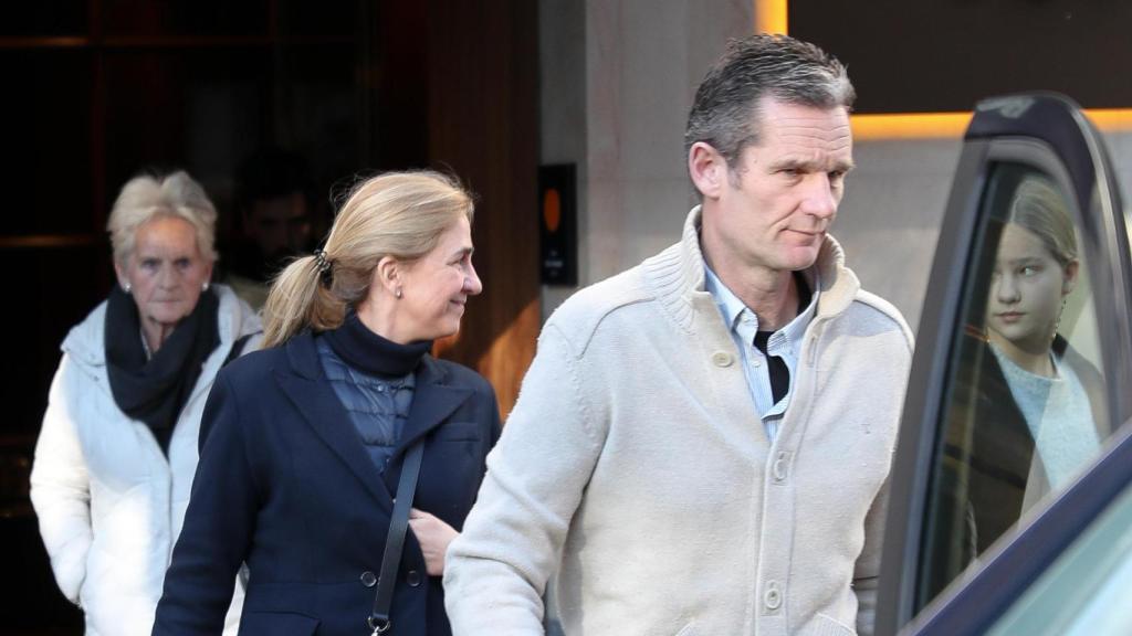Iñaki y Cristina, en una de sus últimas imágenes juntos, en 2023, en Ginebra.