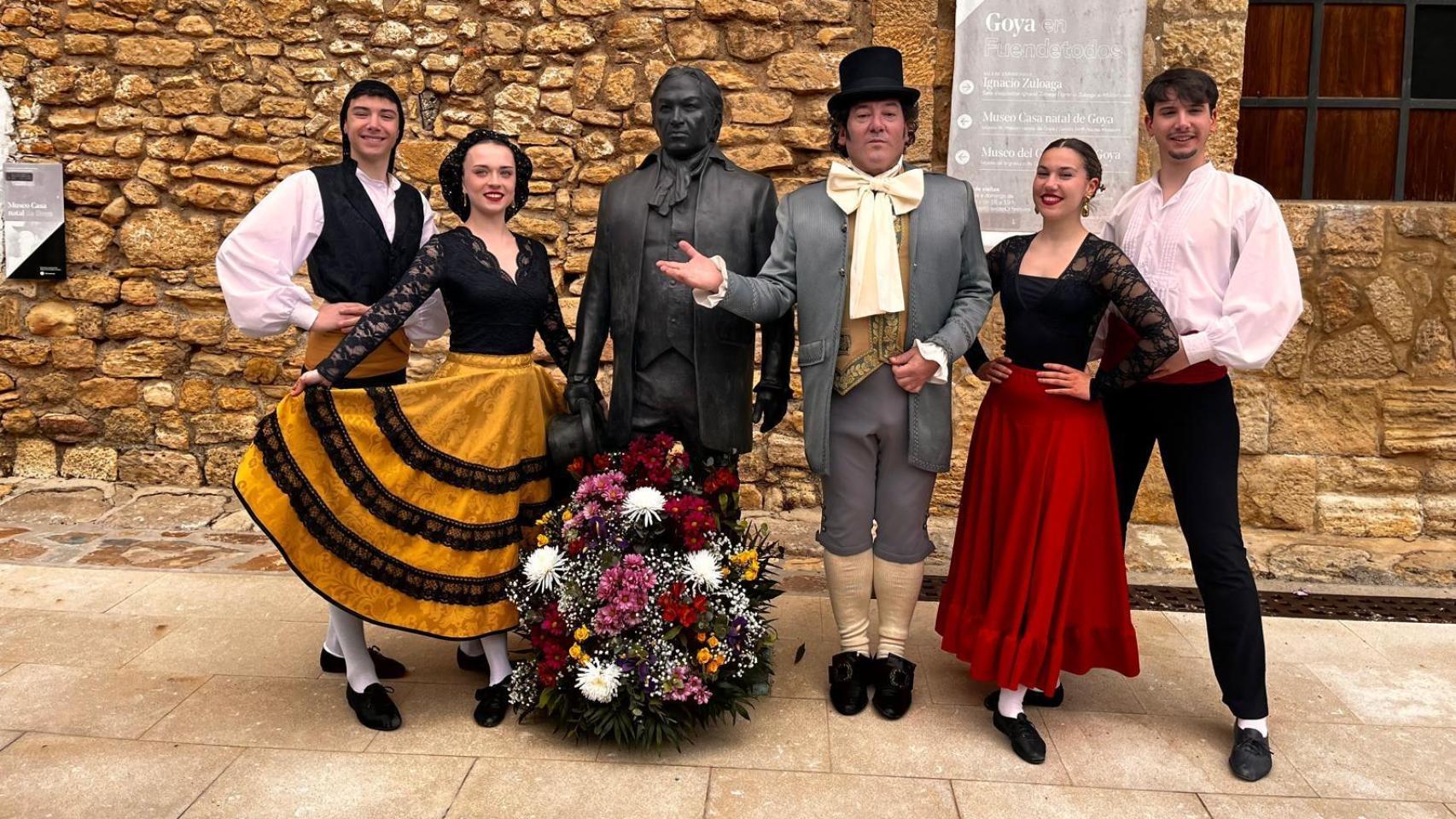 Los actos de conmemoración del 280 aniversario del nacimiento de Francisco de Goya.