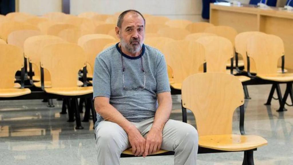 Ángel María Tellería, siendo juzgado en la Audiencia Nacional.