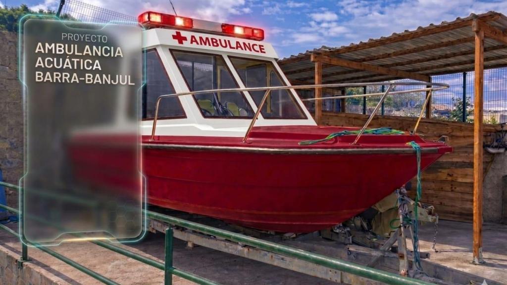 Recreación de cómo debe quedar la embarcación una vez acabe la restauración.