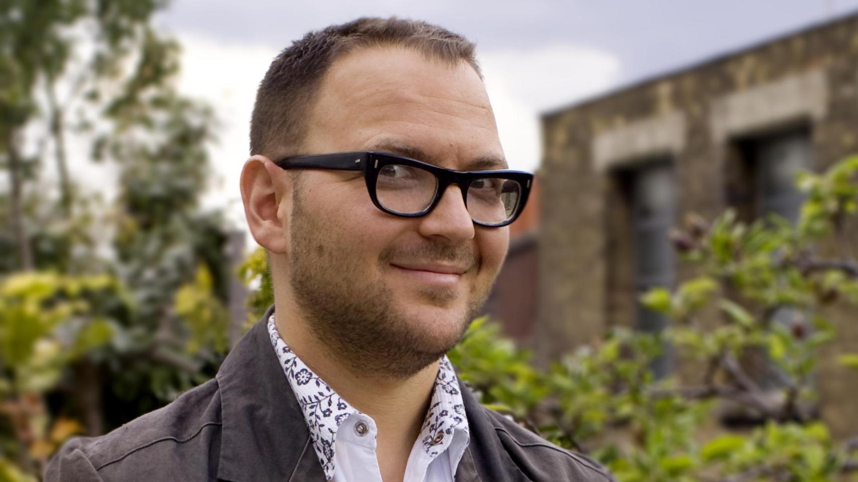 El ensayista Cory Doctorow. Foto: Paula Mariel Salischiker
