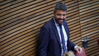 Carlos Mazón, en Les Corts la semana pasada. José Cuéllar / Corts