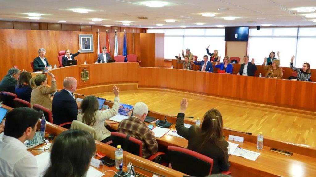 Pleno municipal de Vigo, a 30 de marzo de 2026