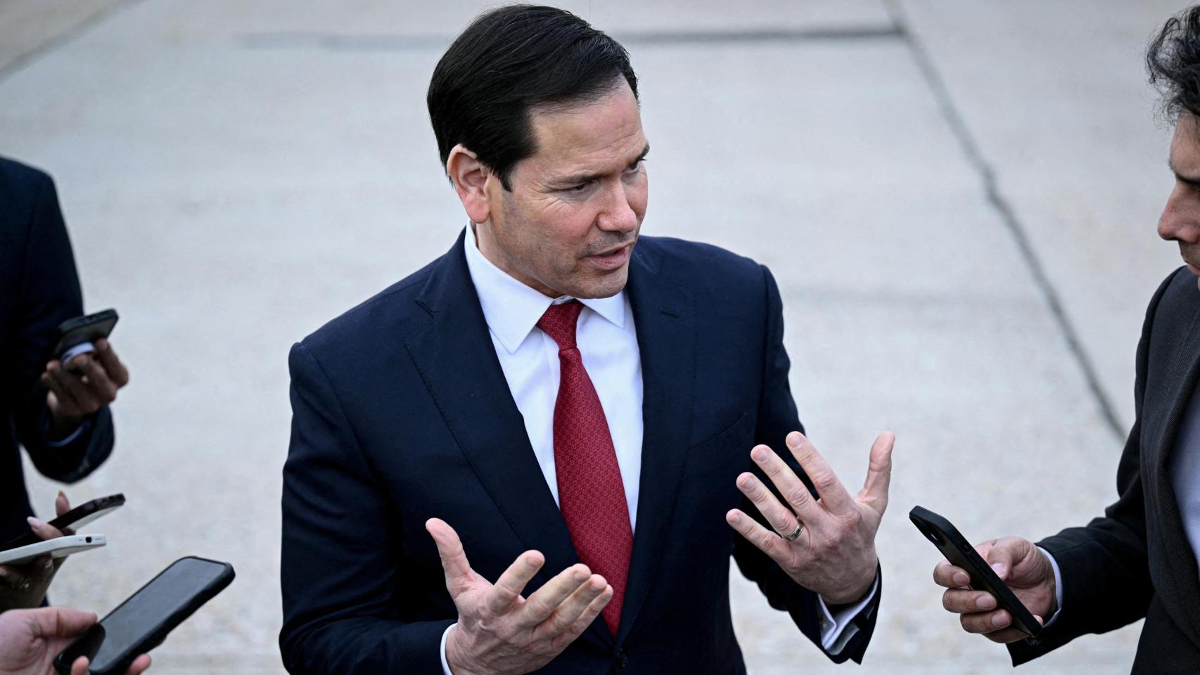 El secretario de Estado estadounidense, Marco Rubio.