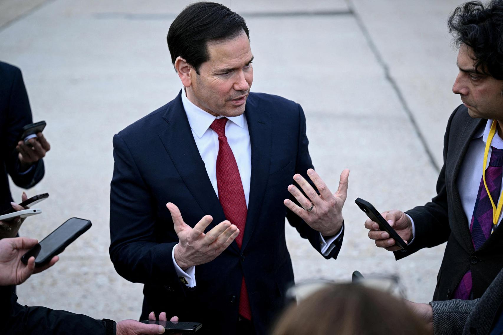 El secretario de Estado estadounidense, Marco Rubio.