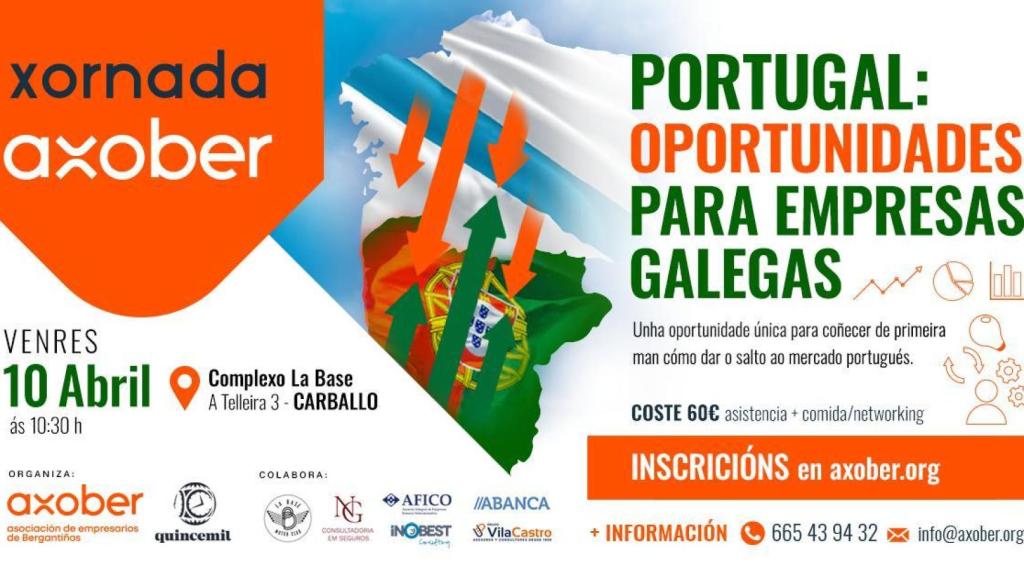 Axober impulsa una jornada en Carballo para facilitar la expansión de empresas gallegas a Portugal