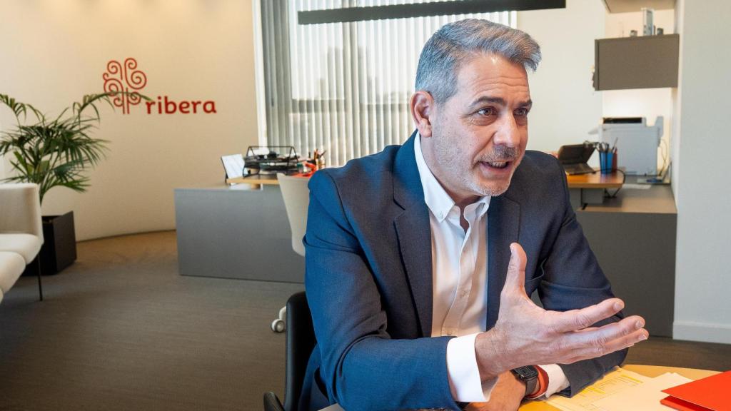 Pablo Gallart, CEO de Ribera, durante la entrevista.