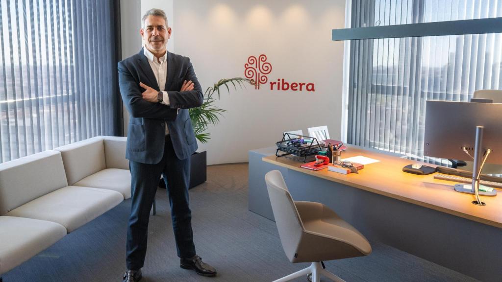 Pablo Gallart, CEO de Ribera, en su despacho.