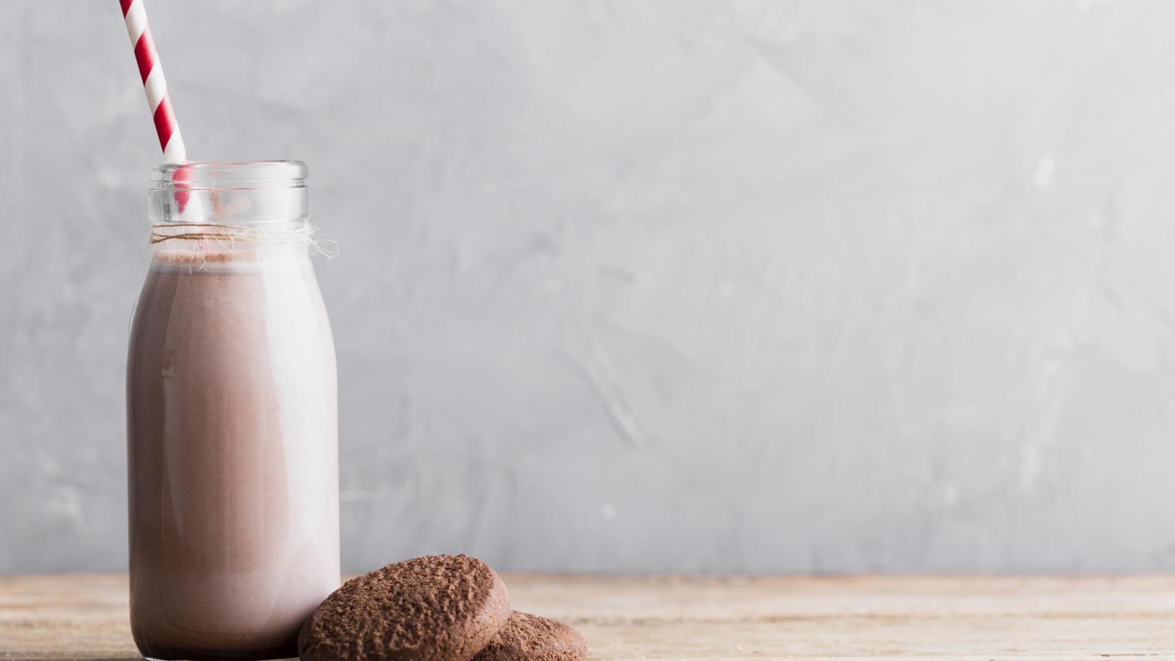Batido de chocolate.