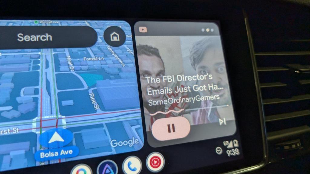 YouTube en Android Auto