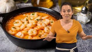 El truco para las mejorares gambas al ajillo.