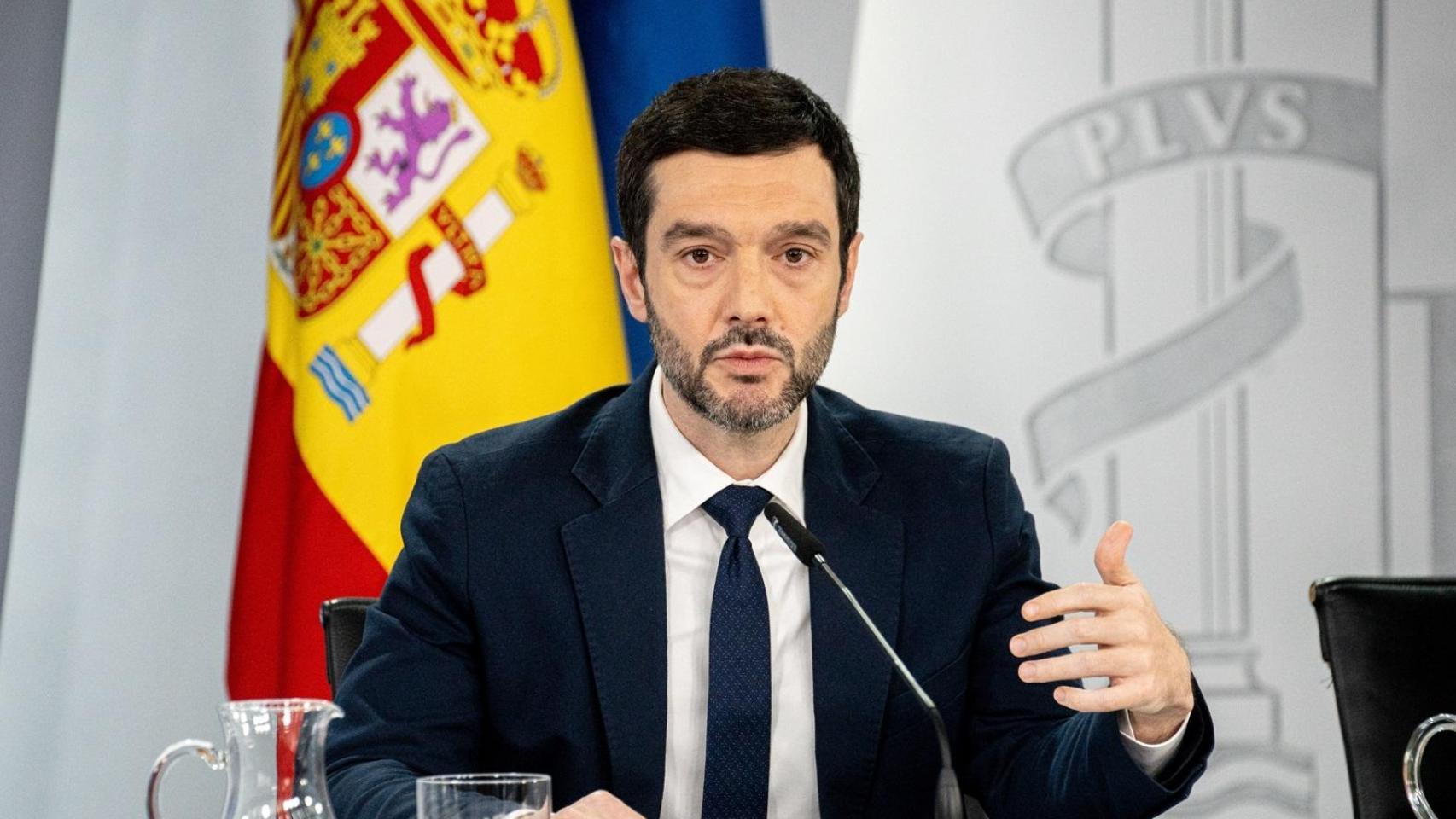 El ministro de Derechos Sociales, Consumo y Agenda 2030, Pablo Bustinduy.