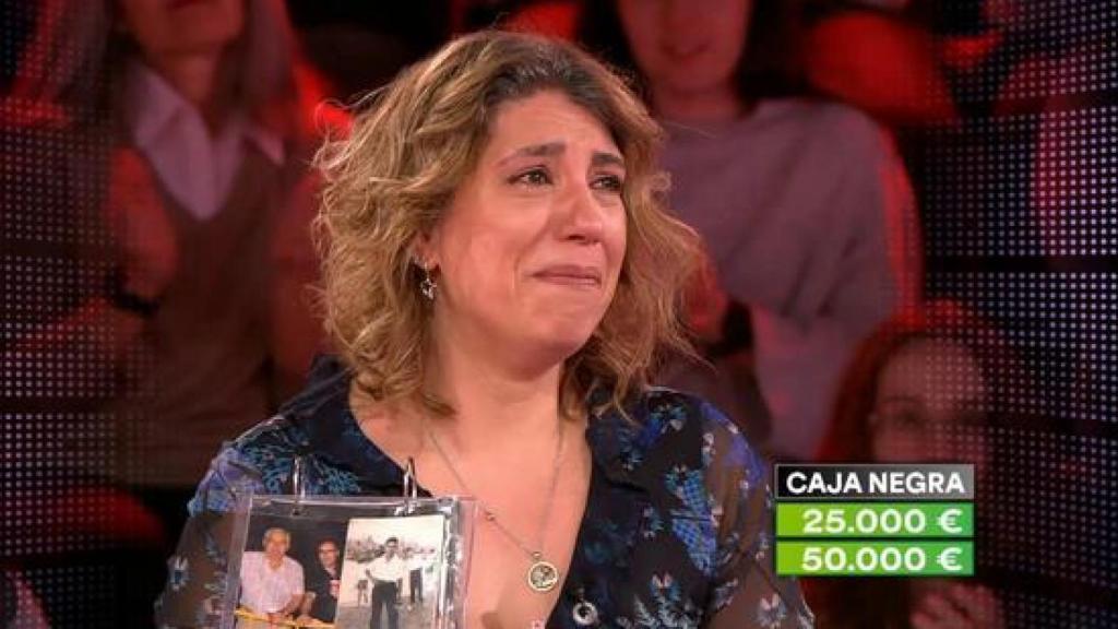 Ana, la pescadera vallisoletana durante su participación en el programa