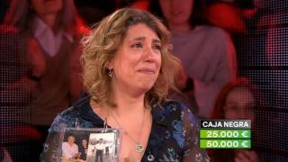 Ana, la pescadera vallisoletana durante su participación en el programa