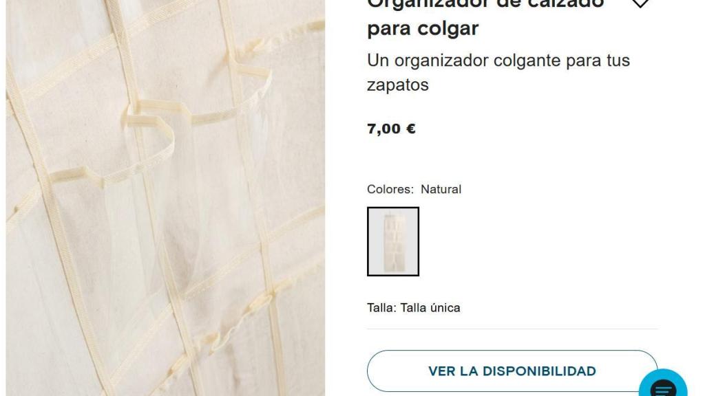 Organizador de calzado.