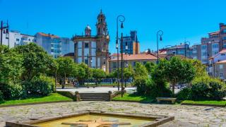 Santuario de la Virgen Peregrina, en Pontevedra