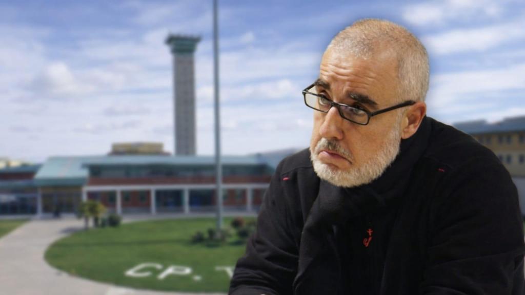 La prisión salmantina de Topas y Alfonso Basterra, en un montaje de EL ESPAÑOL