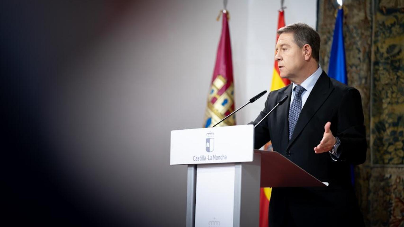 El presidente de Castilla-La Mancha, Emiliano García-Page en una imagen de archivo.
