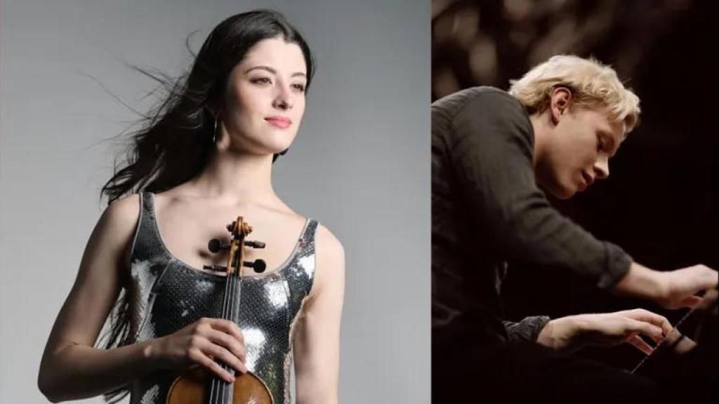 La pareja de virtuosos María Dueñas y Alexander Malofeev actuarán el 13 de abril en el Teatro Principal.