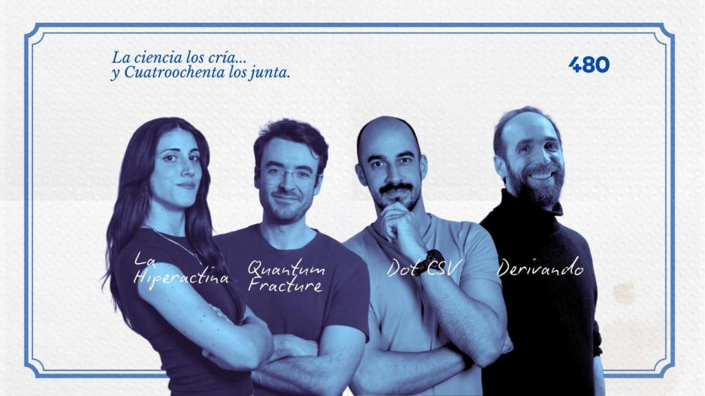 Foto de grupo de los divulgadores para la campaña de ampliación del programa de Cuatroochenta.