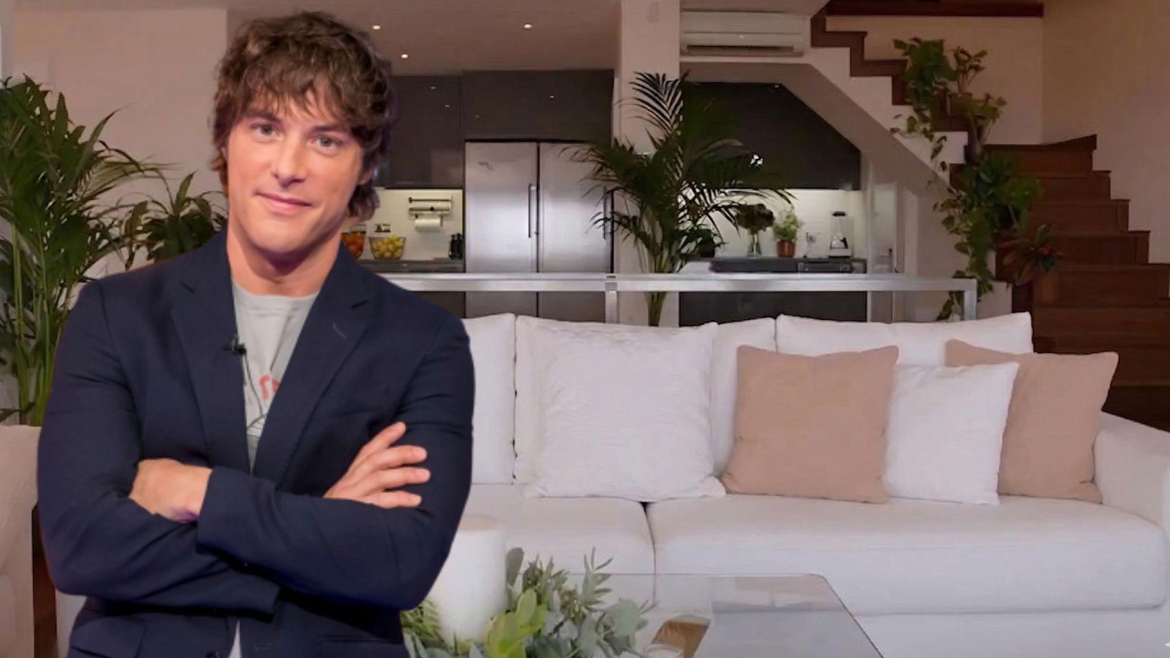 La casa de Jordi Cruz (47 años) en Barcelona