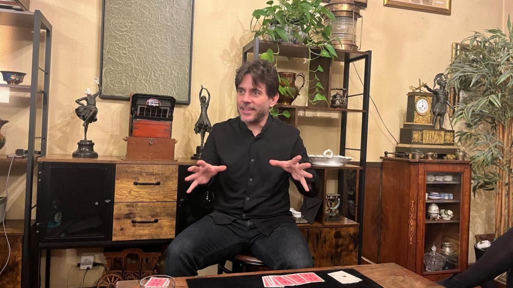 Kiko Pastour en la velada de magia