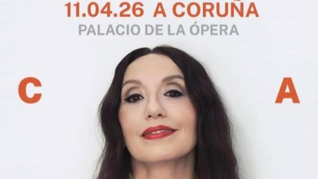 Luz Casal actuará el 11 de abril en el Palacio de la Ópera