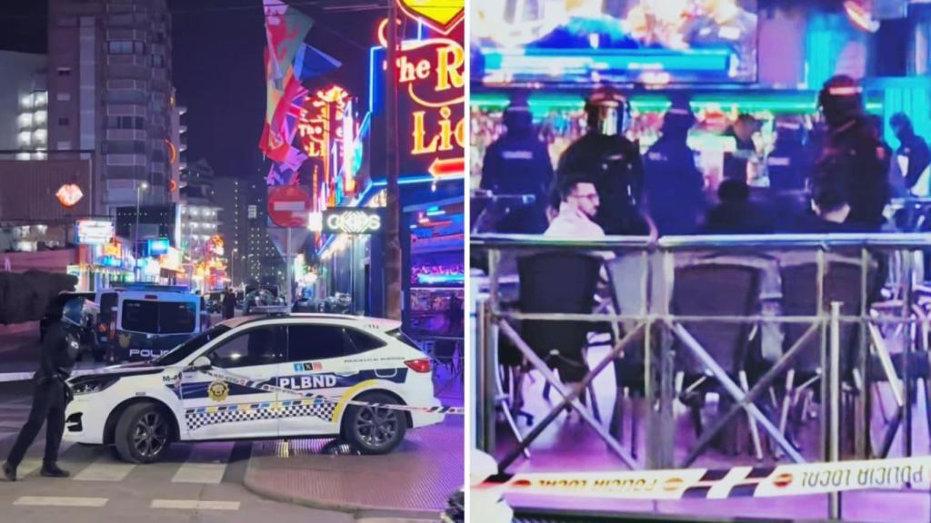 Redadas policiales el pasado fin de semana en Benidorm.